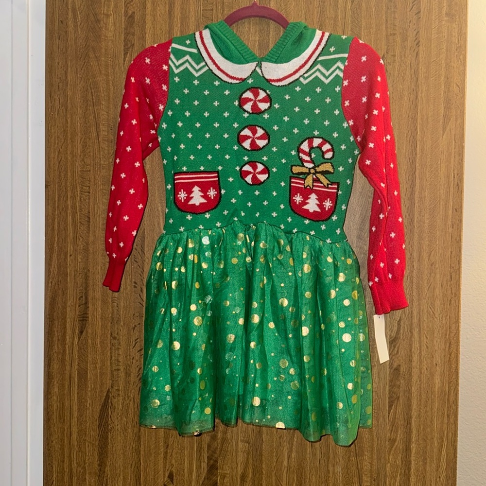Holiday jellybean dress